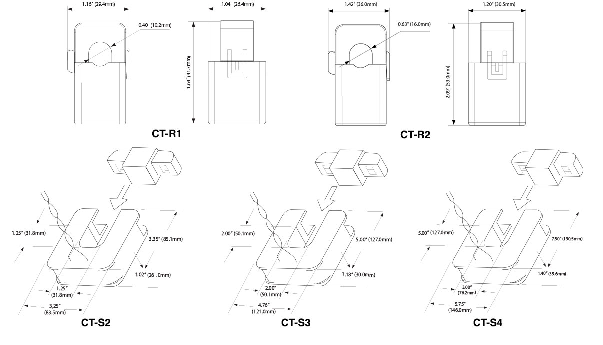 Metering Split-Core CTs